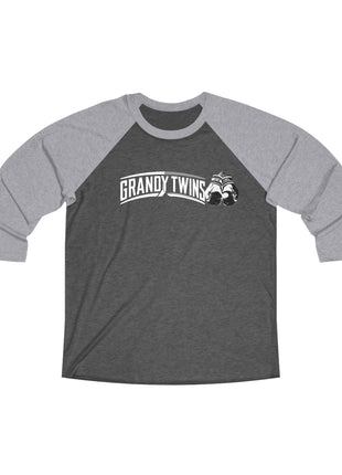 Grandy Twins Unisex Tri-Blend 3\4 Raglan Tee