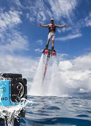 4K  Waterproof All Digital UHD WiFi Camera + RF Remote And Accessories