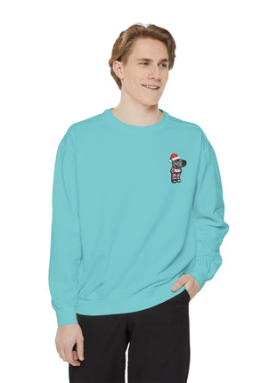 Chill Guy embroidered Unisex Garment-Dyed Sweatshirt