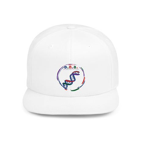 DNA Dreams Need Actions Flat Bill Snapback