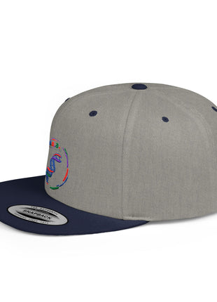 DNA Dreams Need Actions Flat Bill Snapback