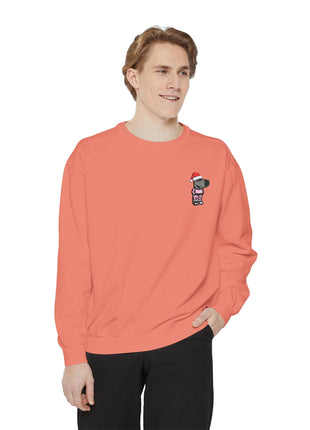 Chill Guy embroidered Unisex Garment-Dyed Sweatshirt