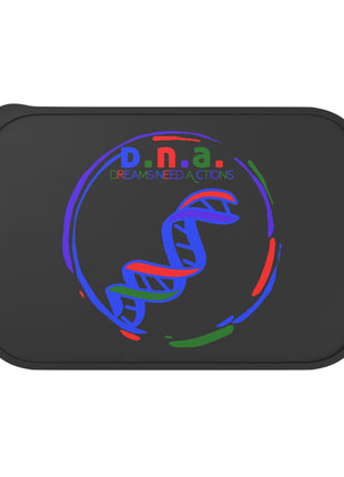 DNA Dreams Need Actions PLA Bento Box with Band and Utensils