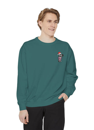 Chill Guy embroidered Unisex Garment-Dyed Sweatshirt