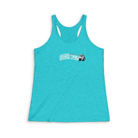 Grandy Twins Women's Tri-Blend Racerback Tank