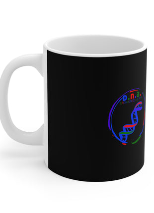 Black DNA Dreams Need Actions Mug 11oz