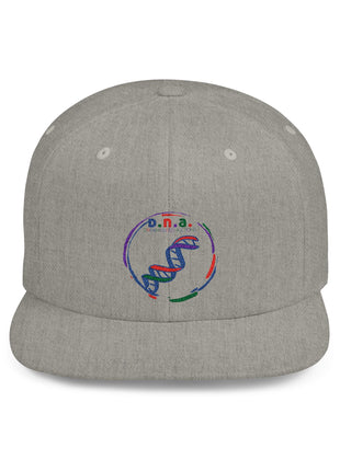 DNA Dreams Need Actions Flat Bill Snapback