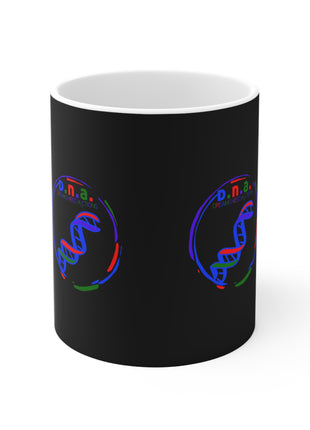 Black DNA Dreams Need Actions Mug 11oz