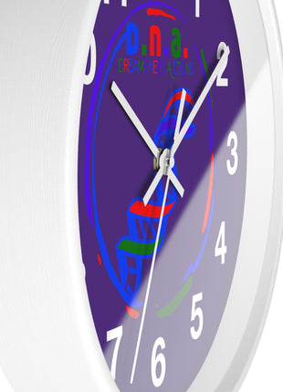 DNA Dreams Need Actions Wall Clock