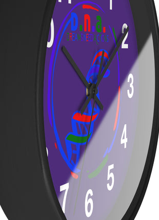 DNA Dreams Need Actions Wall Clock