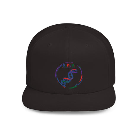 DNA Dreams Need Actions Flat Bill Snapback