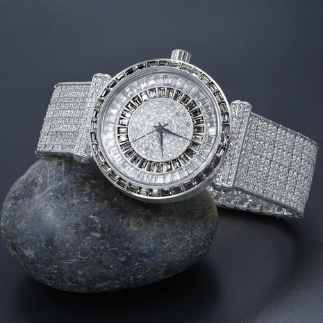 CZ ICED OUT WATCH