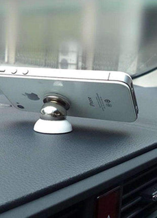 Magnetic Car Cell Phone Holder Mount Dash 360 Rotating For iPhone GPS