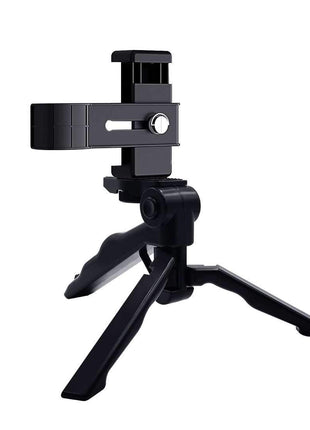 Foldable Tripod With Smartphone Fixing Clamp 1/4 inch Holder