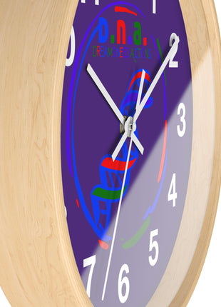 DNA Dreams Need Actions Wall Clock