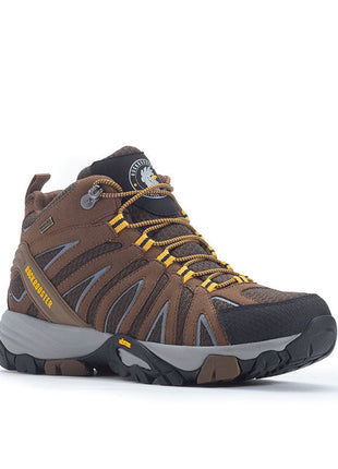 ROCKROOSTER Bedrock Brown 6 Inch Waterproof Hiking Boots with VIBRAM®