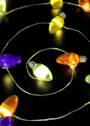 Wholesale Four-Color Bulb String Lights Mini Christmas Lights