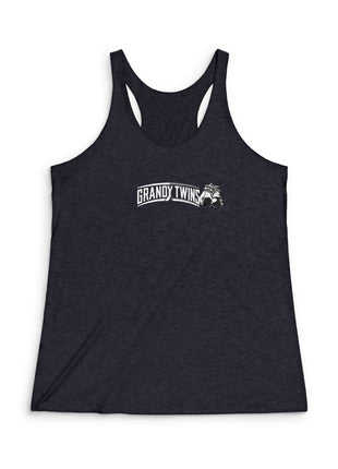 Grandy Twins Women's Tri-Blend Racerback Tank