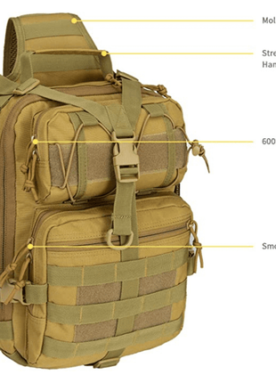 Tactical Medium Sling Range Bag