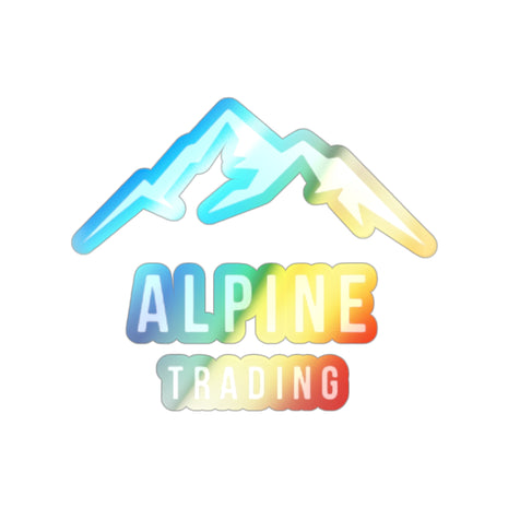 Alpine Trading Holographic Die-cut Stickers