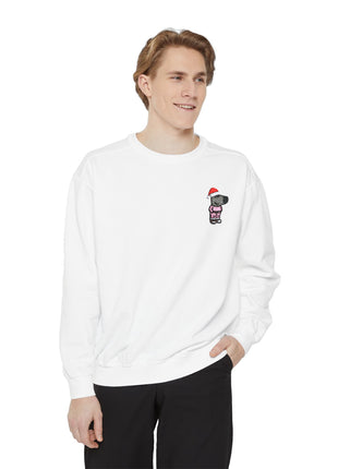 Chill Guy embroidered Unisex Garment-Dyed Sweatshirt