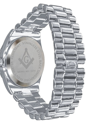 Masonic BLING-METAL-BAND-WATCH I 5624511