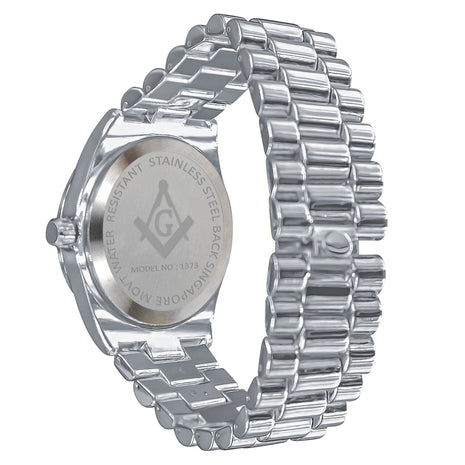 Masonic BLING-METAL-BAND-WATCH I 5624511