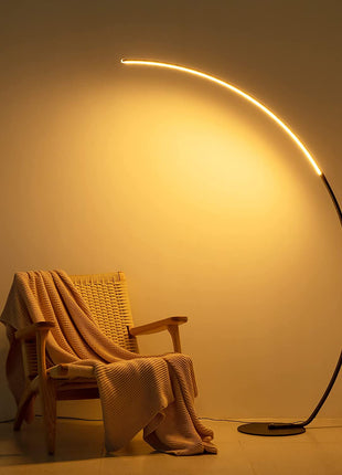 RGBW Modern Curve Floor Lamp | New Version