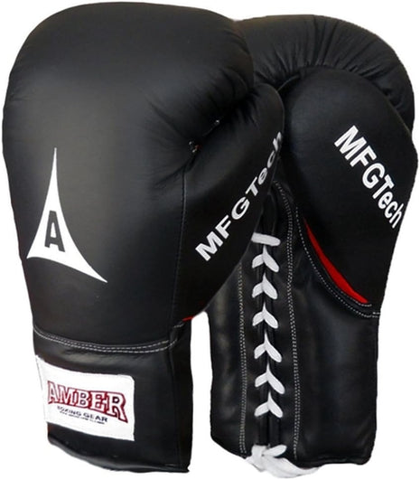 Premium Leather Lace-Up Gloves Superior Shock Protection,