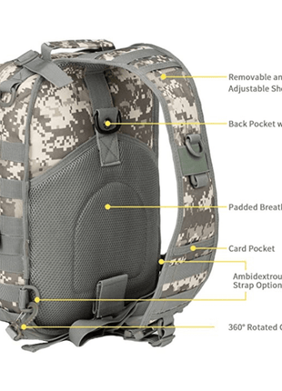 Tactical Medium Sling Range Bag