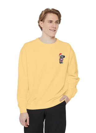 Chill Guy embroidered Unisex Garment-Dyed Sweatshirt