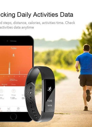 SmartFit Slim Activity Tracker And Monitor Smart Watch With FREE Extra