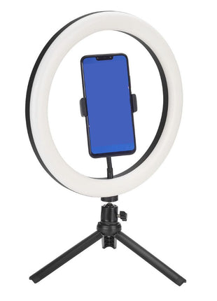 LED Ring Light With Phone Tripod Stand Kit 10"