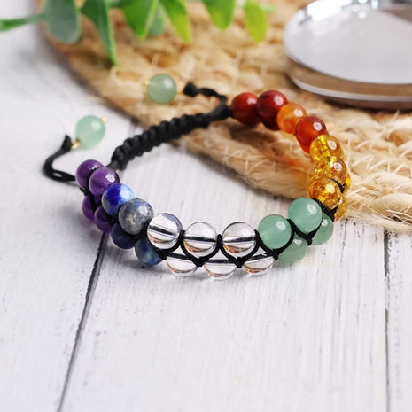 7 Chakra Adjustable Thread Bracelet