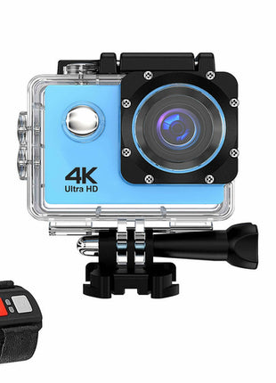 4K  Waterproof All Digital UHD WiFi Camera + RF Remote And Accessories