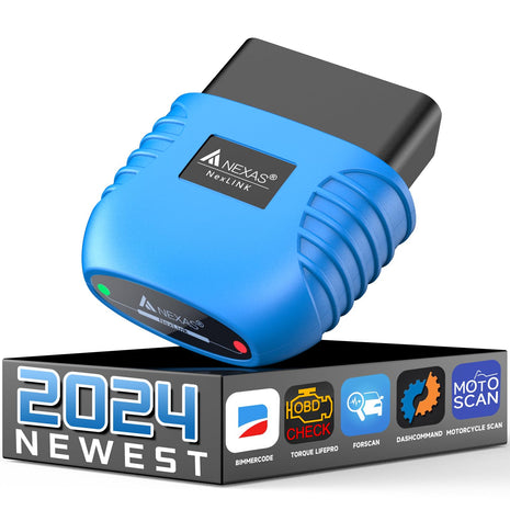 NexLink OBD2 Scanner Bluetooth 5.0, Wireless Car & Motorcycle