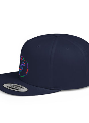 DNA Dreams Need Actions Flat Bill Snapback