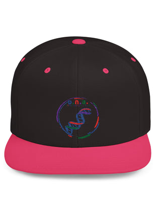 DNA Dreams Need Actions Flat Bill Snapback