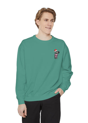 Chill Guy embroidered Unisex Garment-Dyed Sweatshirt