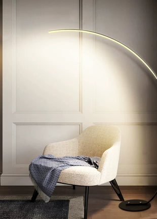 RGBW Modern Curve Floor Lamp | New Version