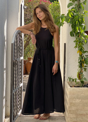 CALLIE MAXI DRESS - BLACK