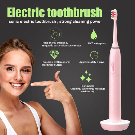 Newest Sonic Electric Toothbrushes Smart Rechargeable Whitening