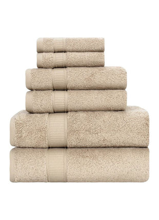 Turkish Cotton Full Bath Towel Set of 6