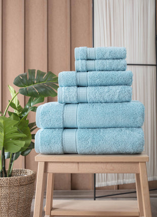 Turkish Cotton Full Bath Towel Set of 6