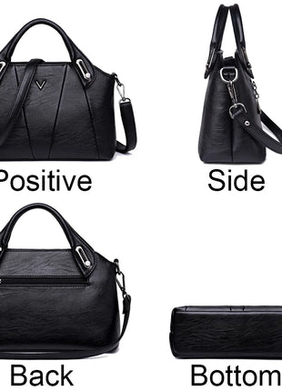 Fashion Walmart Ladies Handbags High Quality Soft Leather Bags Crossbody