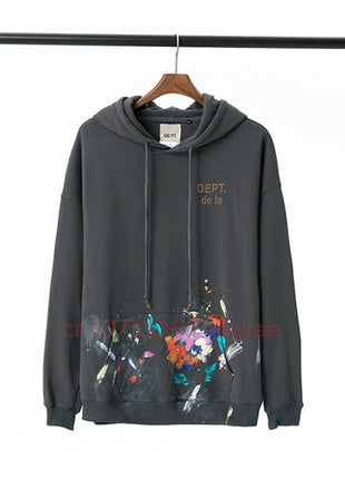 DEPT Fashion Hoodies for Men and Women Letter Print Hoodie Autumn