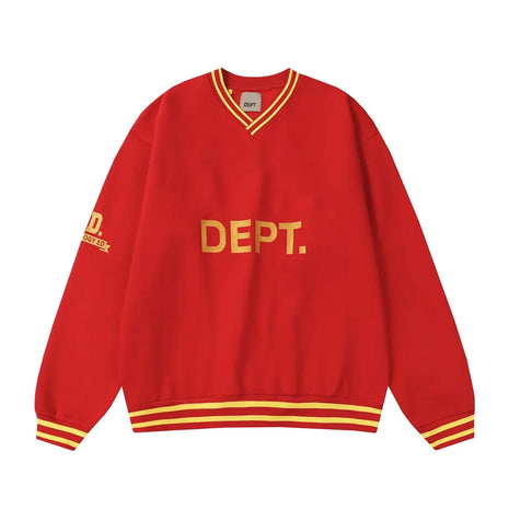 DEPT Fashion Brand Sweater for Men and Women Letter Print Long-sleeved