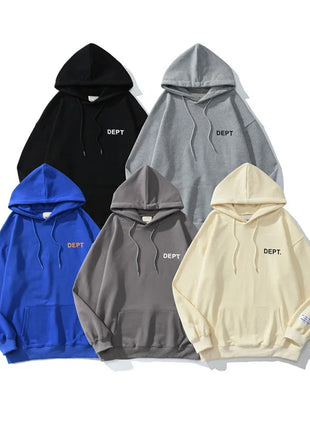 DEPT Fashion Brand Hoodies for Men and Women Letter Print