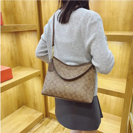 Popular Walmart ladies shoulder bag leather luxury handbag ladies bag designer