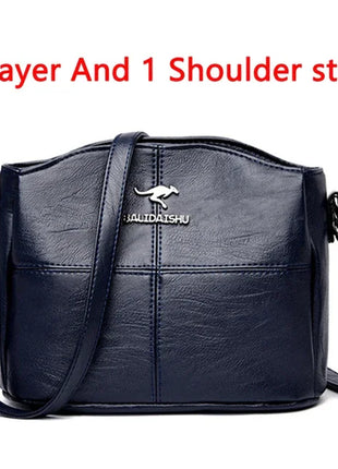 Casual Walmart Women's Bag High Quality Pu Leather Shoulder Bags for Women